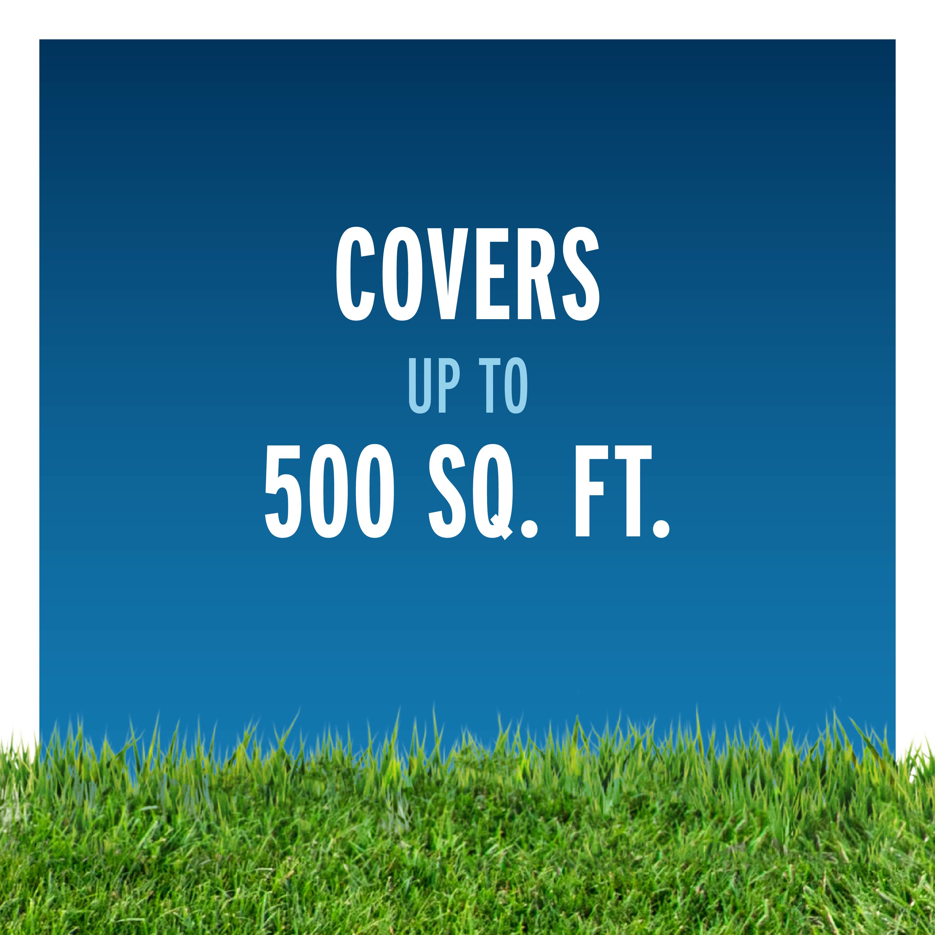 covers up tp 500 sq. ft. 